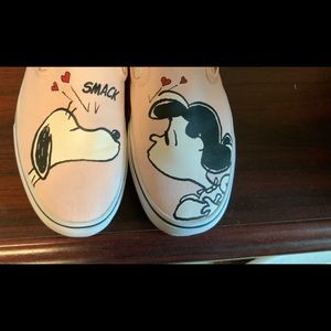Van’s Snoopy and Lucy Slip-Ons